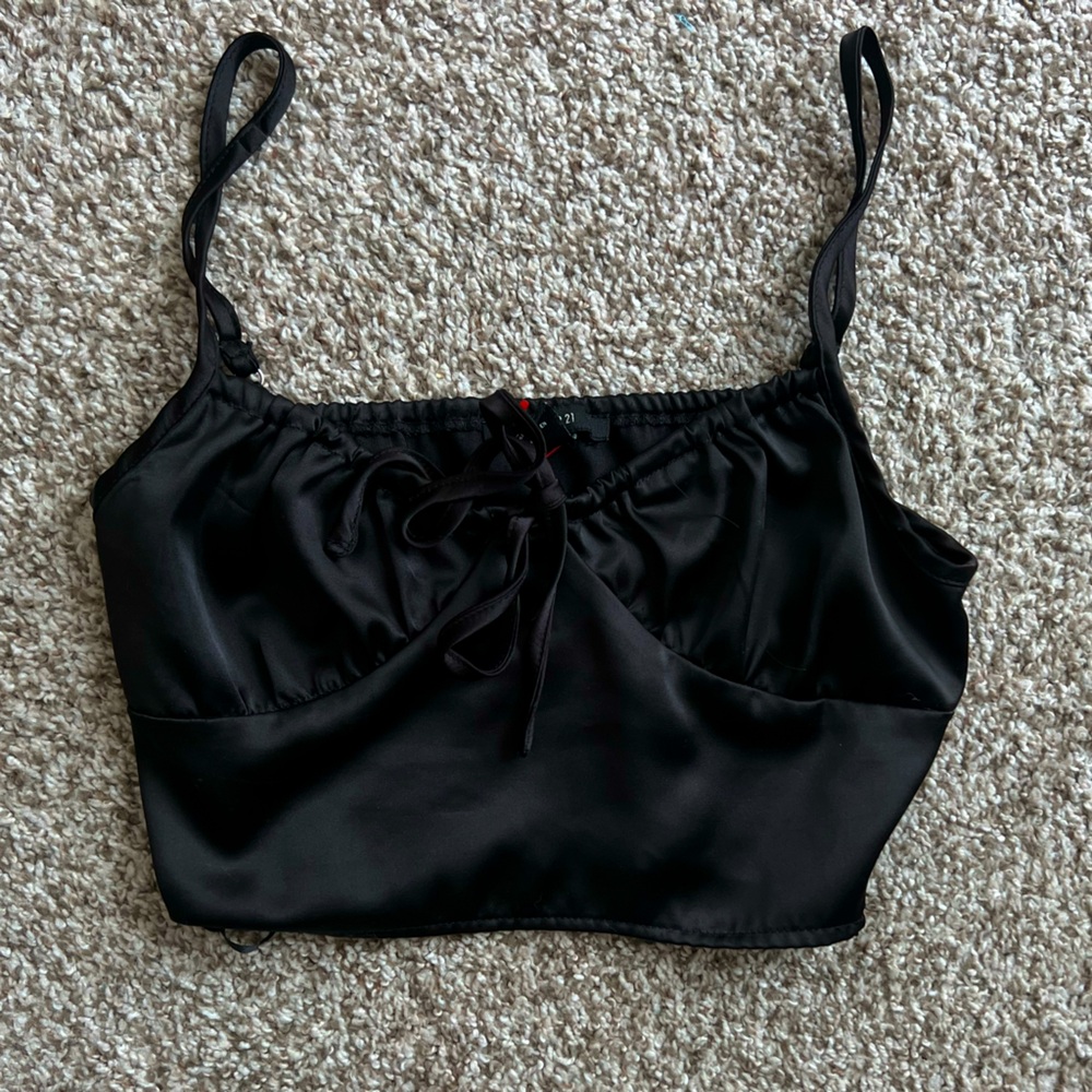 Satin bralette
